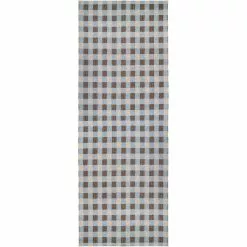 Brita Sweden Poppy Matto Sininen/Ruskea, 70x250 Cm