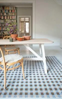 Brita Sweden Poppy Matto Sininen/Ruskea, 170x250 Cm -Outdoor Textiles myynti brita sweden poppy rug 6