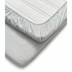 Cura Of Sweden Calm Lakana Puuvilla 90x200 Cm, Vaaleanharmaa