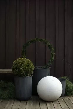 DBKD Out Stripe Ruukku 3-pakkaus, Musta -Outdoor Textiles myynti dbkd out stripe ruukut 3 pakkaus 2