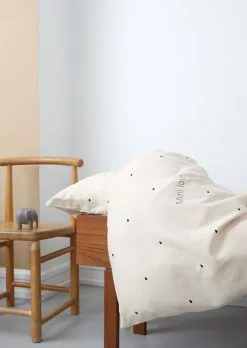 Design Letters Mini Favorite Baby Pussilakanasetti, Beige -Outdoor Textiles myynti design letters mini favourite baby bedlinen 9