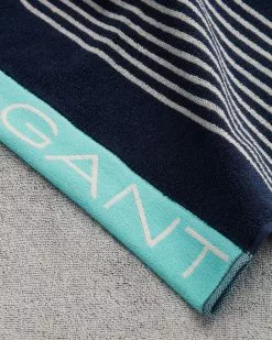 Gant Home Tonal Stripe Rantapyyhe 100x180 Cm, Yankee Blue -Outdoor Textiles myynti gant home tonal stripe 5