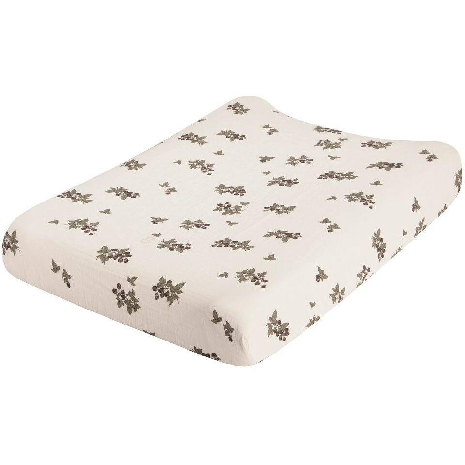 Garbo & Friends Blackberry Muslin Vaippamattosuojus, 50X70 1 Garbo & Friends Blackberry Muslin Vaippamattosuojus, 50X70