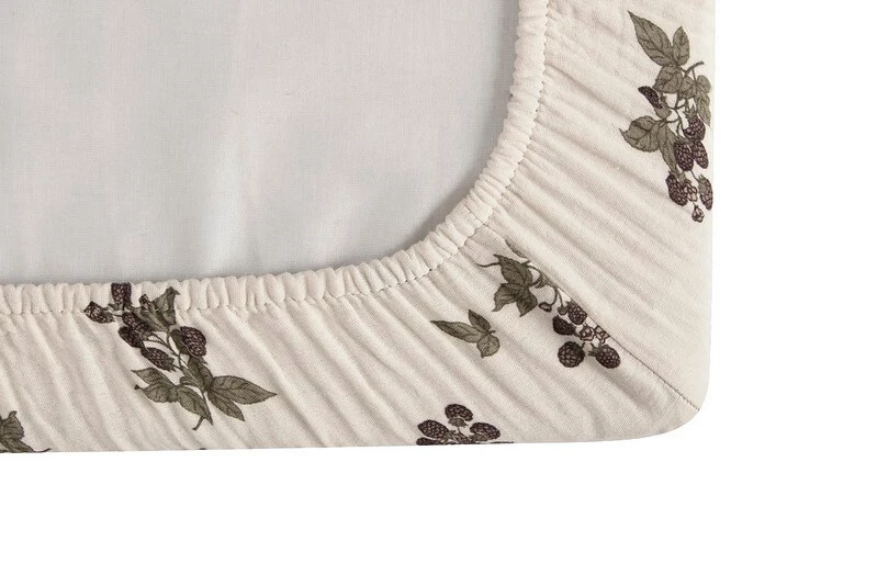 Garbo & Friends Blackberry Muslin Vaippamattosuojus, 50X70 2 Garbo & Friends Blackberry Muslin Vaippamattosuojus, 50X70 - Image 2