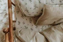 Garbo & Friends Bluebell Muslin Muotoonommeltu Lakana, 180x200 Cm -Outdoor Textiles myynti garbo friends bluebell muslin muotoonommeltu lakana 2 3