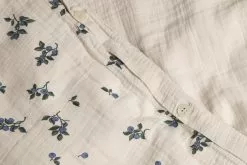 Edessä -Outdoor Textiles myynti garbo friends blueberry muslin bed set 1 3