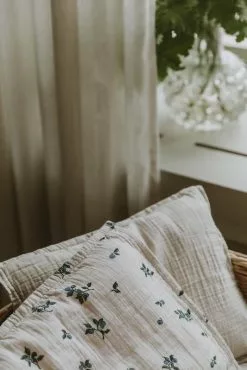 Garbo & Friends Blueberry Muslin Vuodevaatteet, 100x140 + 40x60 Cm -Outdoor Textiles myynti garbo friends blueberry muslin bed set 3