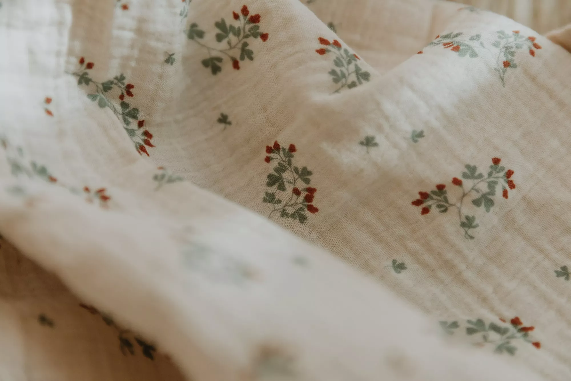 Garbo & Friends Clover Muslin Kapalopeitto, 110x110 Cm 3 Garbo & Friends Clover Muslin Kapalopeitto, 110x110 Cm - Image 3