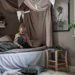 Garbo & Friends Floral Vine Junior Fitted Sheet, 60x120 Cm -Outdoor Textiles myynti garbo friends floral vine fitted sheet 3