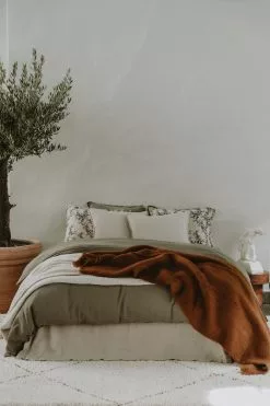 Garbo & Friends Geranium Tyynynpäällinen Musliini, 50x70 Cm -Outdoor Textiles myynti garbo friends geranium muslin pillowcase 5