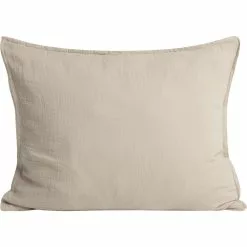Garbo & Friends Olive Muslin Tyynynpäällinen, 50x60 Cm