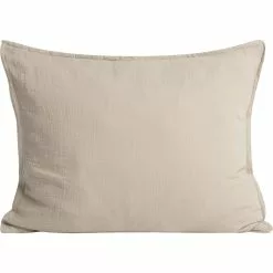 Garbo & Friends Olive Muslin Tyynynpäällinen, 50x70 Cm
