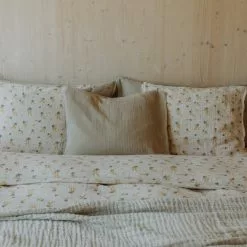 Garbo & Friends Olive Muslin Tyynynpäällinen, 50x70 Cm -Outdoor Textiles myynti garbo friends olive muslin tyynynpaallinen 1