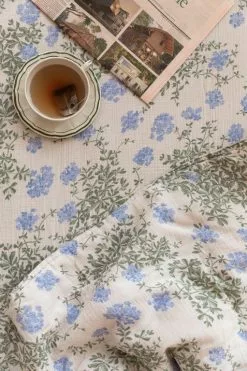 Garbo & Friends Plumbago Muotoonommeltu Lakana Sininen, 60x120 Cm -Outdoor Textiles myynti garbo friends plumbago 33 5