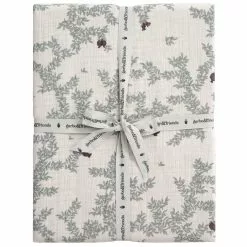 Garbo & Friends Pomegranate Muotoonommeltu Lakana Musliini, 60x120 Cm