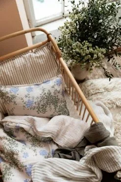 Garbo & Friends Stripe Anjou Vuodevaatteet Musliini, 100x140 + 40x60 Cm -Outdoor Textiles myynti garbo friends stripe anjou 16