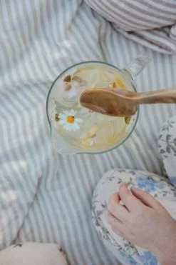 Garbo & Friends Stripe Anjou Täytepeitto Musliini, 100x140 Cm -Outdoor Textiles myynti garbo friends stripe anjou 45