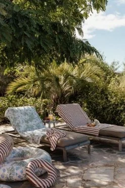 Garbo & Friends Stripe Pear Kylpylakana, 100x150 Cm -Outdoor Textiles myynti garbo friends stripe pear 3 1