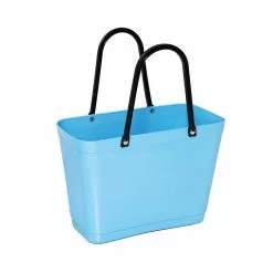 Hinza Bag Green Plastic, Light Blue