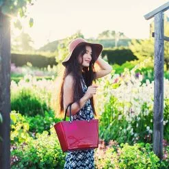 Hinza Laukku Pieni Green Plastic, Viininpunainen -Outdoor Textiles myynti hinza hinza laukku iso green plastic viininpunainen 4