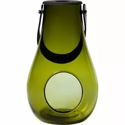 Holmegaard Design With Light Lyhty Olive, H25 Cm