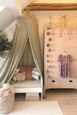 JaBaDaBaDo Canopy Vuodekatos, Harmaa -Outdoor Textiles myynti jabadabado sankykatos valkoinen 13 2