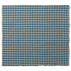 Juna Bæk & Bølge Tyynynpäällinen 50x60 Cm, Sininen/Ochre -Outdoor Textiles myynti juna bk blge tyynynpaallinen 10