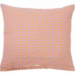 Juna Bæk & Bølge Tyynynpäällinen 60x63 Cm, Laventelinsininen / Persikankeltainen