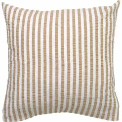 Juna Bæk & Bølge Lines Tyynynpäällinen 60x63 Cm, Sand / Valkoinen