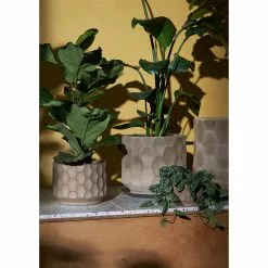 Kähler Gro Flowerpot 21,5 Cm, Light Sand 8 Kähler Gro Flowerpot 21,5 Cm, Light Sand -Outdoor Textiles myynti kahler gro flowerpot light sand 9