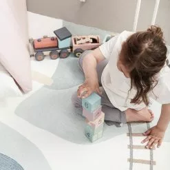 Kids Concept Edvin Metsämatto 130x170, Sininen -Outdoor Textiles myynti kids concept edvin metsamatto 130x170 sininen 3