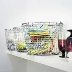 Korbo Bucket 16 Korg, Galvaniserad -Outdoor Textiles myynti korbo bucket 16 kori galvanisoitu teras 2 1