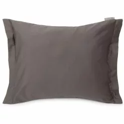 Lexington Hotel Cotton Sateen Tyynynpäällinen 65x65 Cm, Charcoal Grey