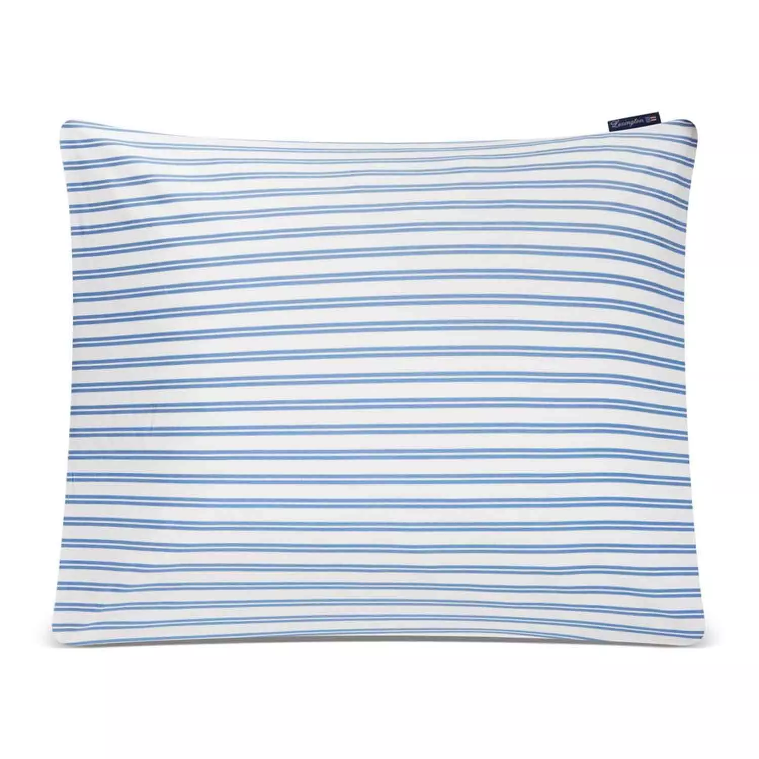 Lexington Striped Cotton Poplin Tyynynpäällinen Sininen/Valkoinen, 65x65 Cm 1 Lexington Striped Cotton Poplin Tyynynpäällinen Sininen/Valkoinen, 65x65 Cm