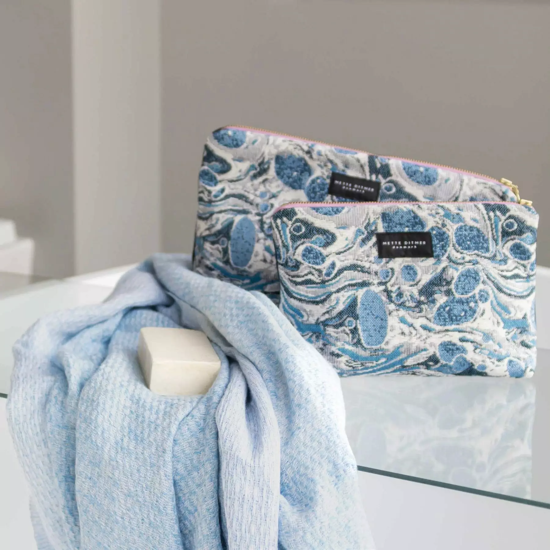 Mette Ditmer Bodrum Pyyhe, Vaaleansininen 3 Mette Ditmer Bodrum Pyyhe, Vaaleansininen - Image 3