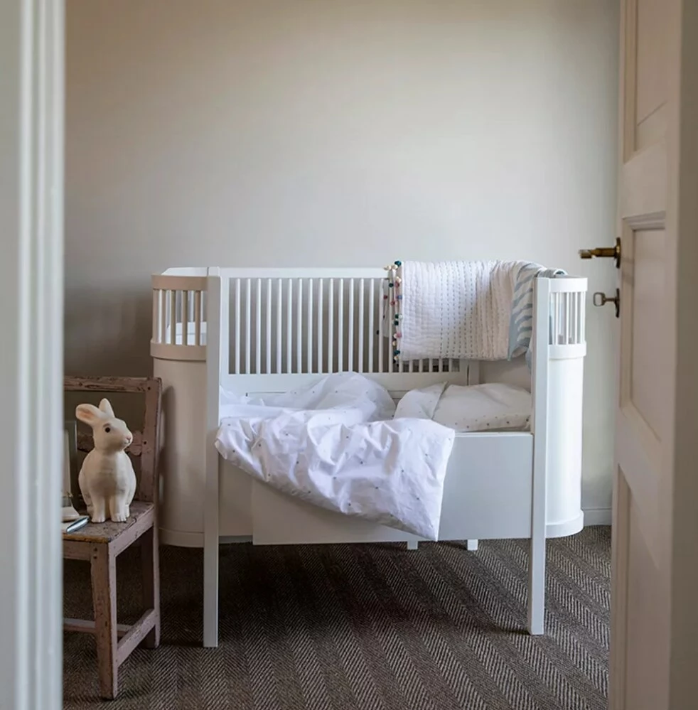 Mille Notti Bello Baby Pillowcase 35x55 Cm, Aqua 3 Mille Notti Bello Baby Pillowcase 35x55 Cm, Aqua - Image 3