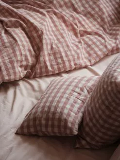 Mille Notti Casella Tyynynpäällinen 60x80 Cm, Pinkki/Ivory -Outdoor Textiles myynti mille notti casella orngott darkgrey ivory 5