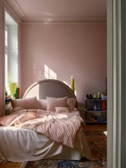 Mille Notti Casella Tyynynpäällinen 50x70 Cm, Pinky/Ivory -Outdoor Textiles myynti mille notti casella orngott pink ivory 15