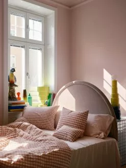 Mille Notti Casella Tyynynpäällinen 50x70 Cm, Pinky/Ivory -Outdoor Textiles myynti mille notti casella orngott pink ivory 16