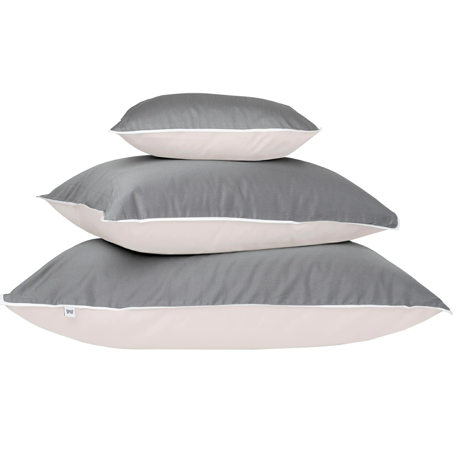 Mille Notti Duetto Tyynynpäällinen Harmaa/Beige, 50x70 Cm 3 Mille Notti Duetto Tyynynpäällinen Harmaa/Beige, 50x70 Cm - Image 3