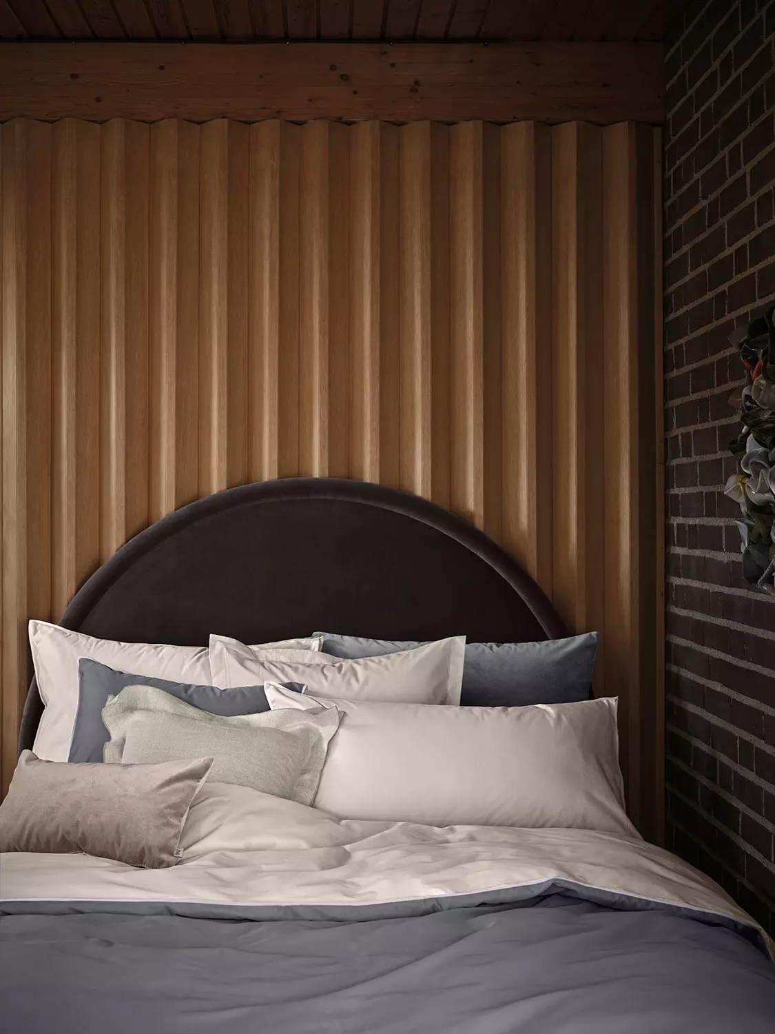 Mille Notti Duetto Tyynynpäällinen Harmaa/Beige, 50x70 Cm 5 Mille Notti Duetto Tyynynpäällinen Harmaa/Beige, 50x70 Cm - Image 5