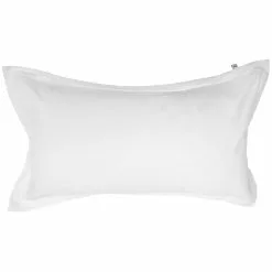 Mille Notti Satina Tyynynpäällinen Ekologinen Valkoinen, 50x90 Cm