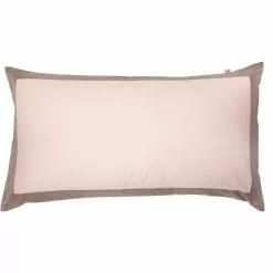 Mille Notti Sobrio Tyynynpäällinen Light Pink / Nougat, 50x90 Cm
