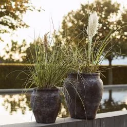 Muubs Hanja Ruukku Weathered Rusty, 35 Cm -Outdoor Textiles myynti muubs hanja ruukku weathered rusty 2