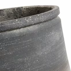 Muubs Kanji Ruukku Matala Harmaa, 27 Cm -Outdoor Textiles myynti muubs kanji ruukku matala harmaa 4