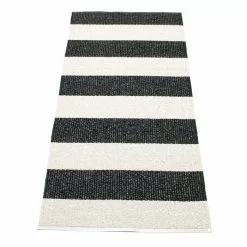 Pappelina Bob Matto 70x120 Cm, Musta/Vanilija