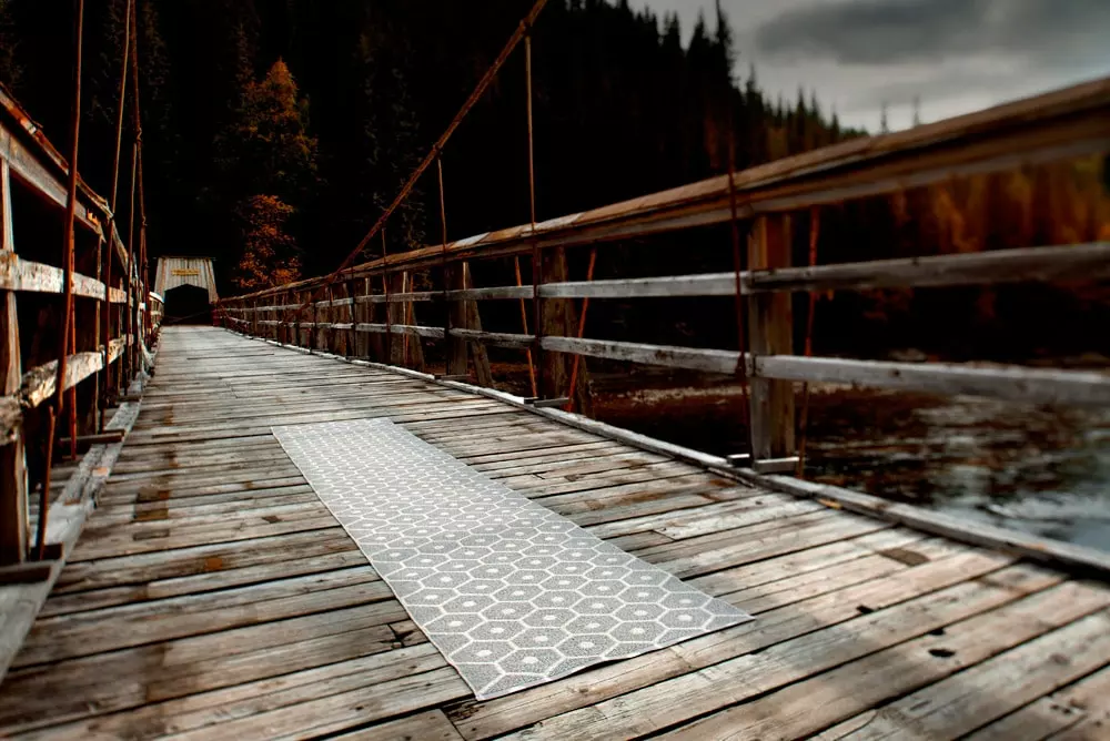 Pappelina Honey Matto 70x100 Cm, Turkoosi/Vanilija 6 Pappelina Honey Matto 70x100 Cm, Turkoosi/Vanilija - Image 6