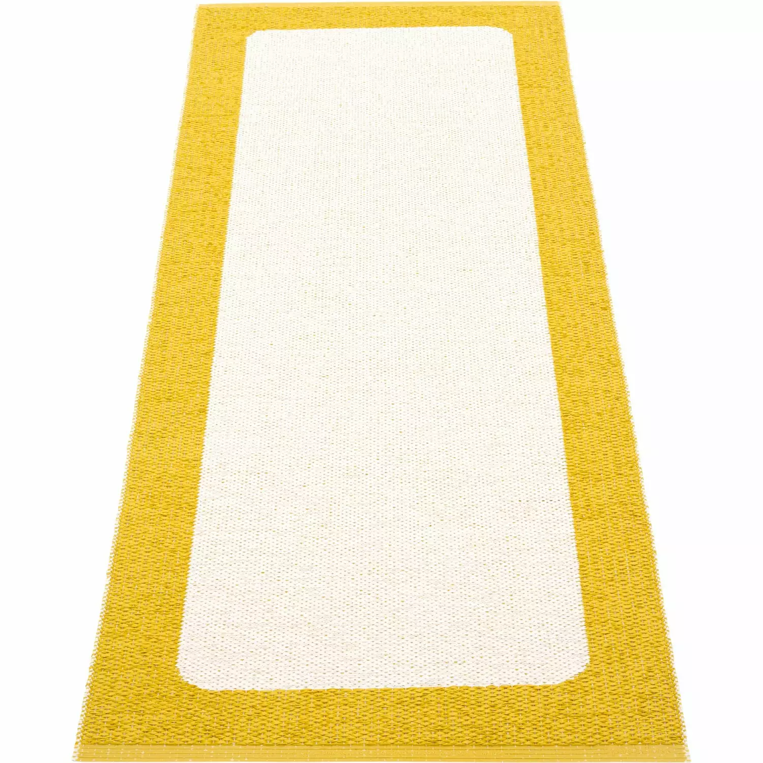 Pappelina Ilda Matto 70x180 Cm, Mustard / Vanilla 1 Pappelina Ilda Matto 70x180 Cm, Mustard / Vanilla