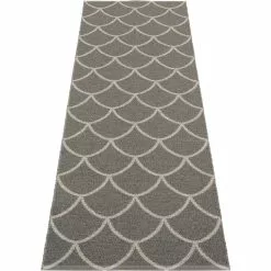Pappelina Kotte Matto Charcoal/ Warm Grey, 70x225 Cm