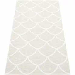 Pappelina Kotte Matto Fossil Grey/ White, 70x150 Cm